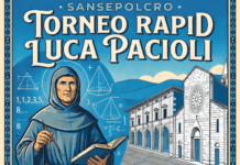 Sansepolcro: sabato 13 giugno torna il Torneo Rapid “Fra Luca Pacioli”