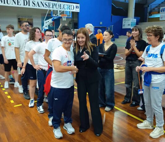 Il Basket unificato Special Olympics si è tenuta a Sansepolcro